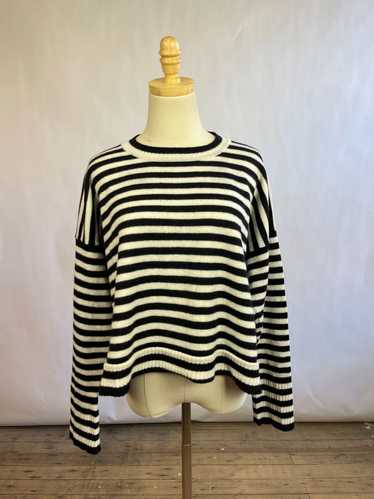 Iris + Ink Striped Wool Sweater (XXL) | Used,…