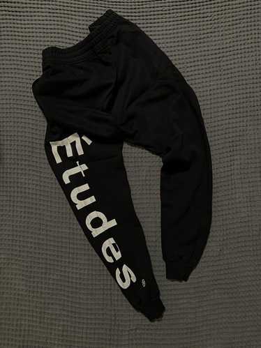 Etudes Etudes Logo Printed Tapered Leg Pants