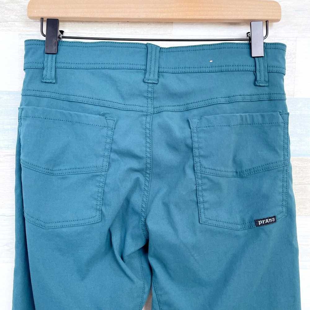 Prana PrAna Brion Hiking Pants Green Slim Fit Nyl… - image 4