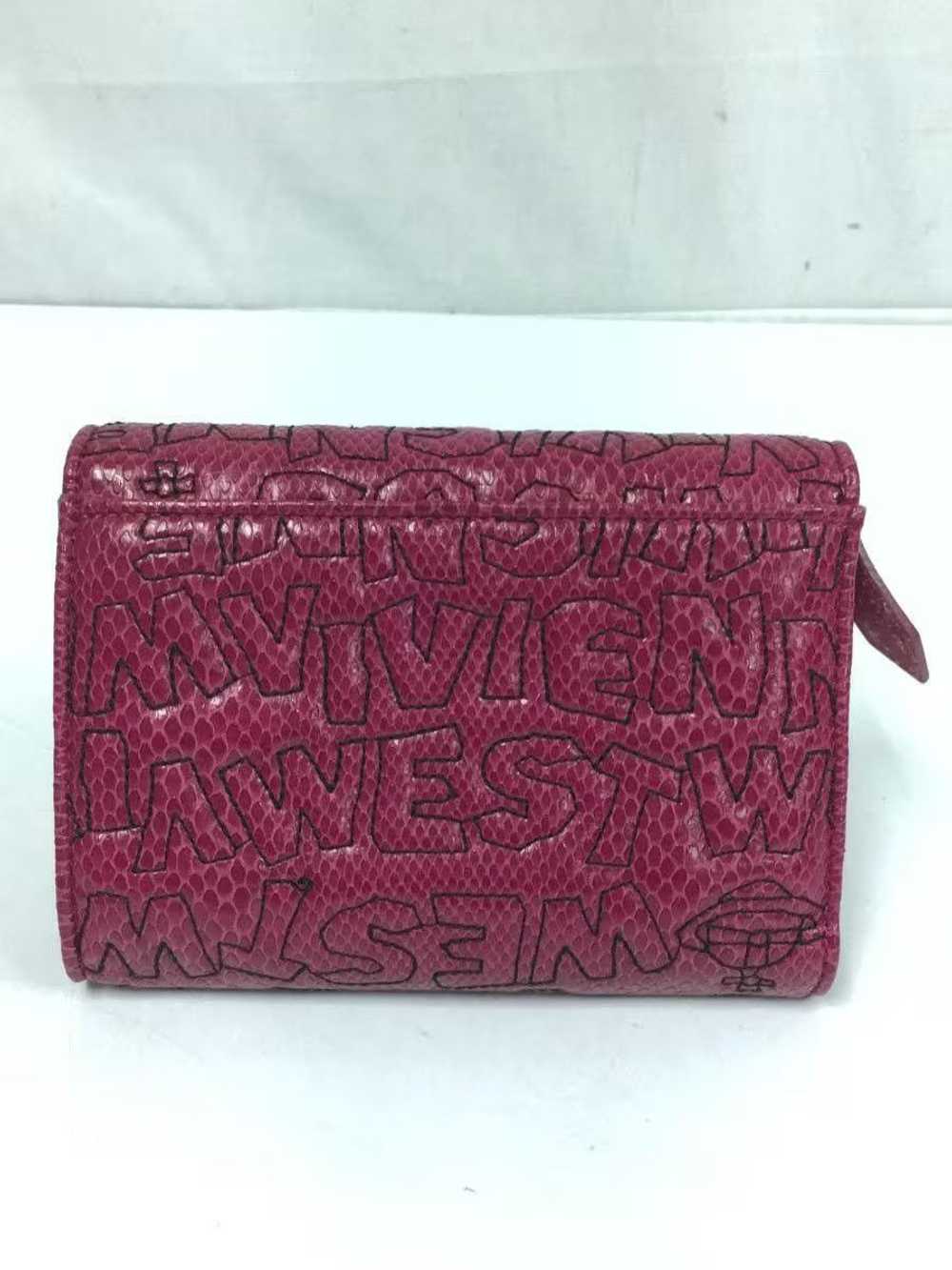 Vivienne Westwood Orb Stitch Snakeskin Leather Wa… - image 2