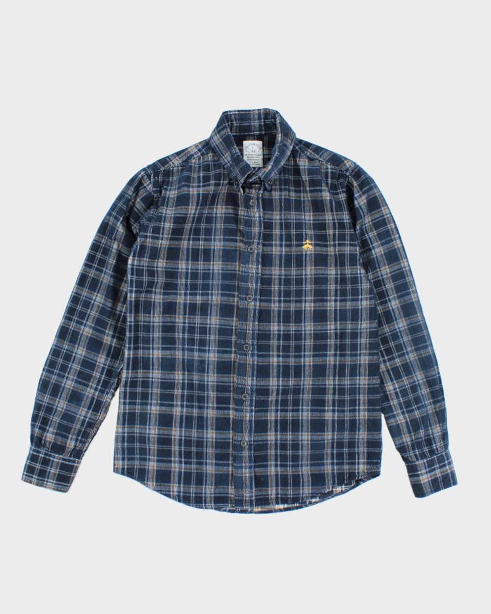 Brooks Brothers Checked Corduroy Shirt - S - image 1