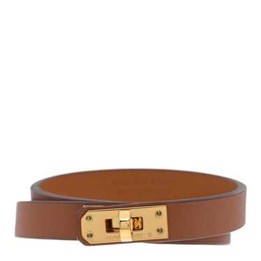 HERMES Swift Mini Kelly Double Tour Bracelet T2 Go