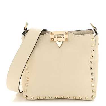 VALENTINO GARAVANI Pebbled Calfskin Mini Rockstud… - image 1