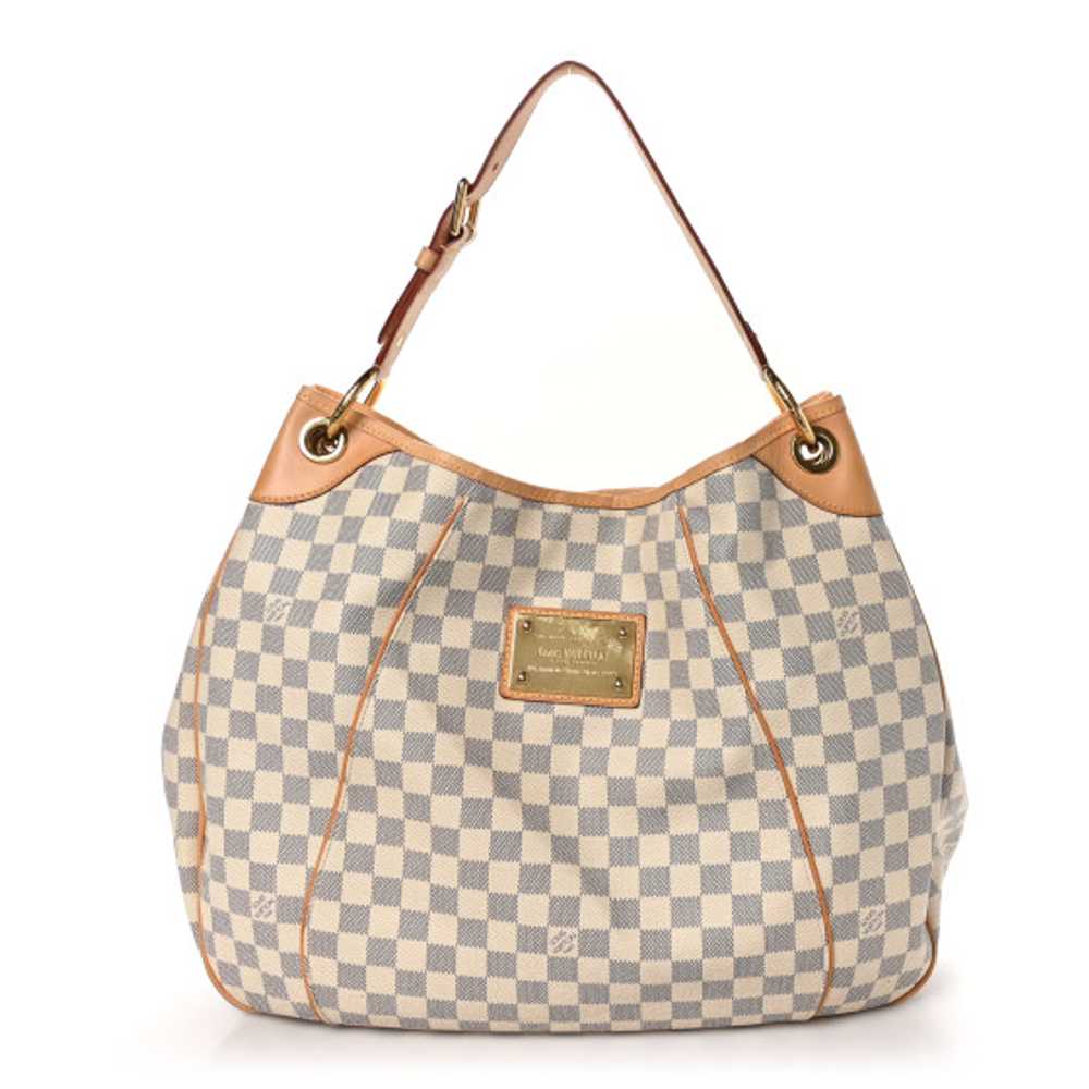 LOUIS VUITTON Damier Azur Galliera GM - image 1