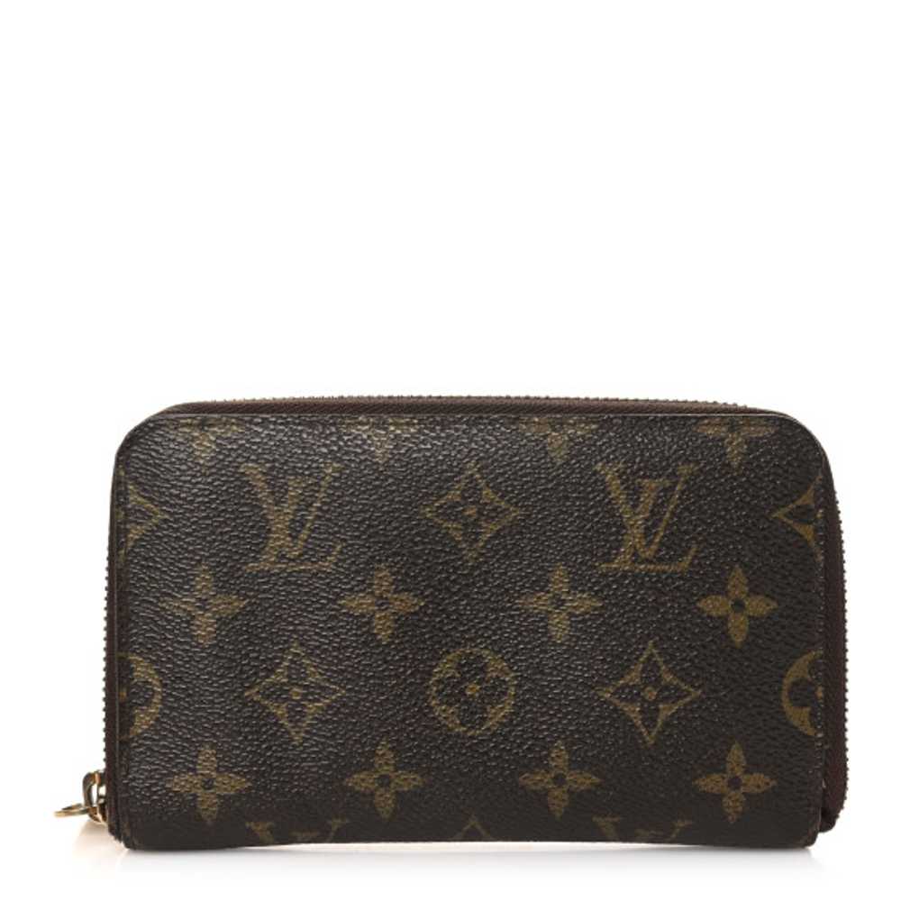 LOUIS VUITTON Monogram Zippy Compact Wallet - image 1