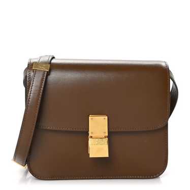 CELINE Box Calfskin Teen Classic Box Flap Bag Came