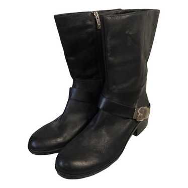 Vince Camuto Leather biker boots - image 1