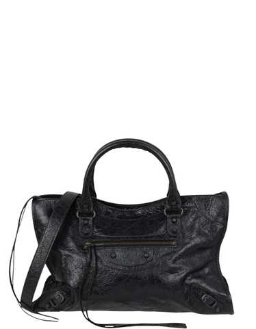 Balenciaga Black Leather Medium Le City Bag