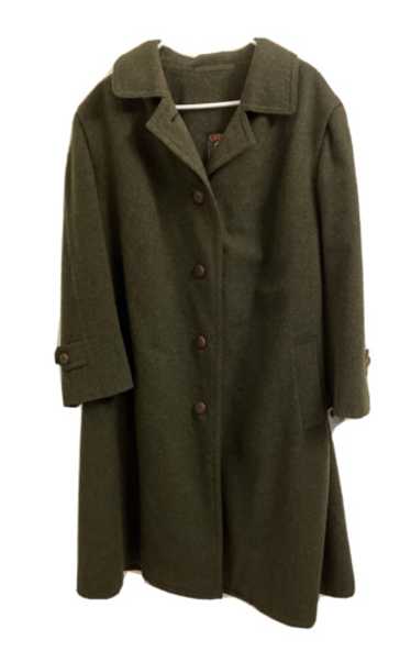 Vintage loden wool coat - Gem
