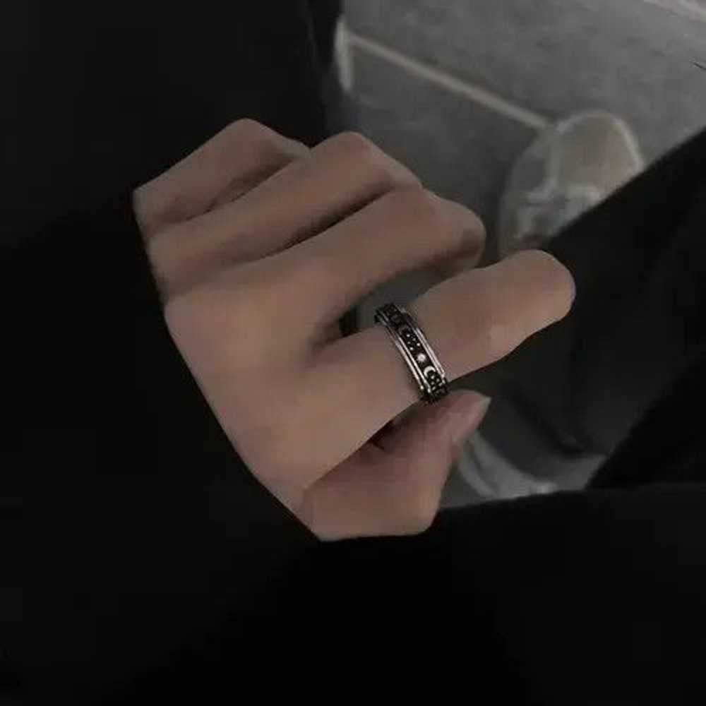 Designer × Streetwear × Vintage Retro punk ring - image 4