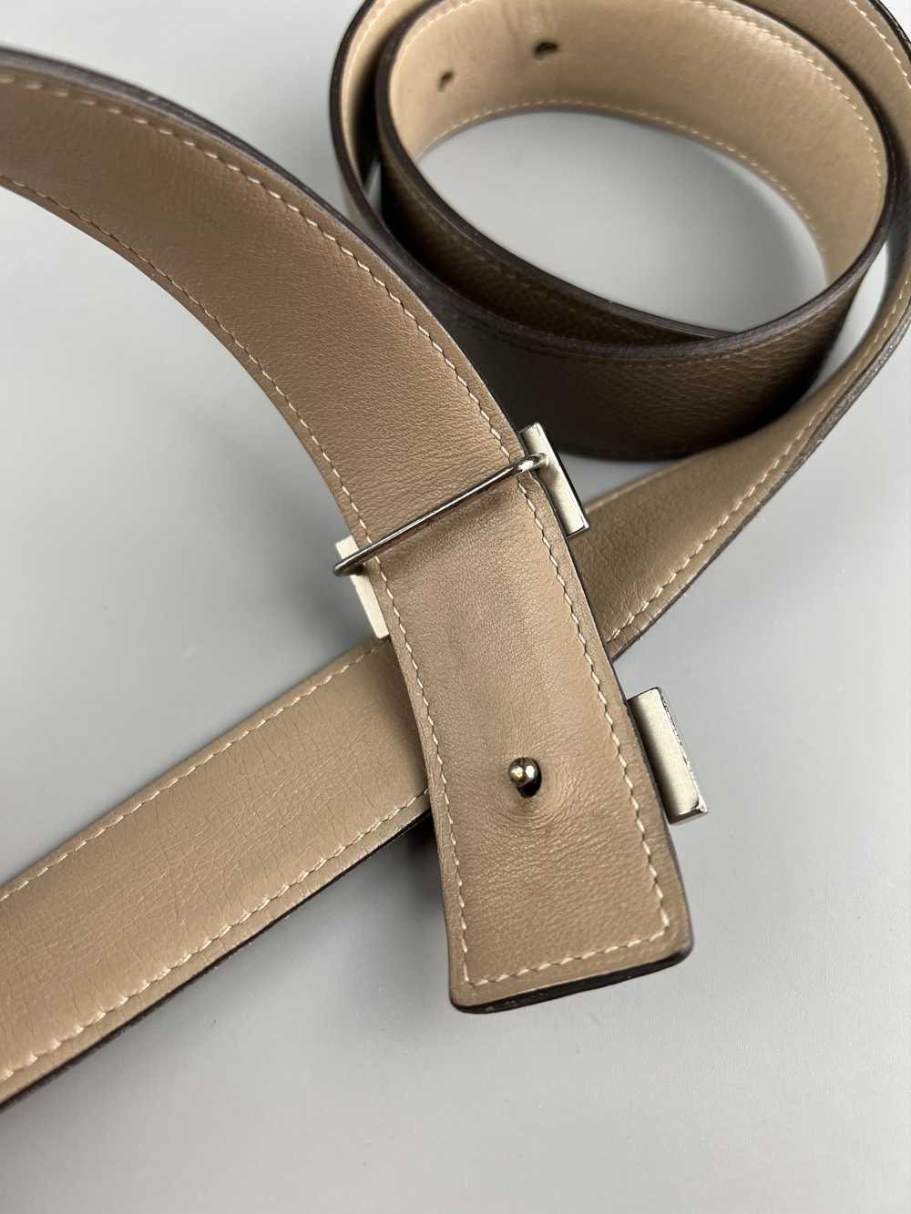 Hermes Hermes Constance Reversible Leather Belt B… - image 3