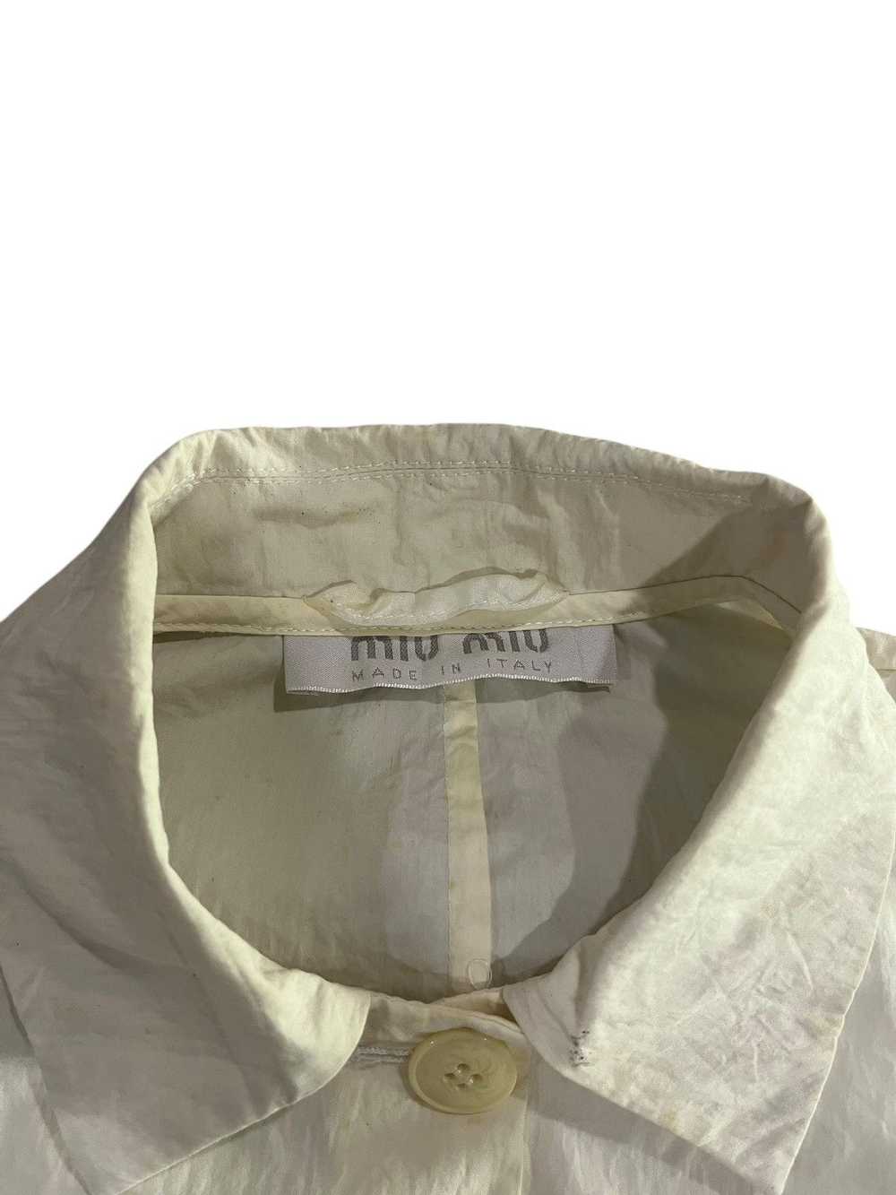 Miu Miu × Vintage Miu Miu F/W 2000 Button Up Shirt - image 11
