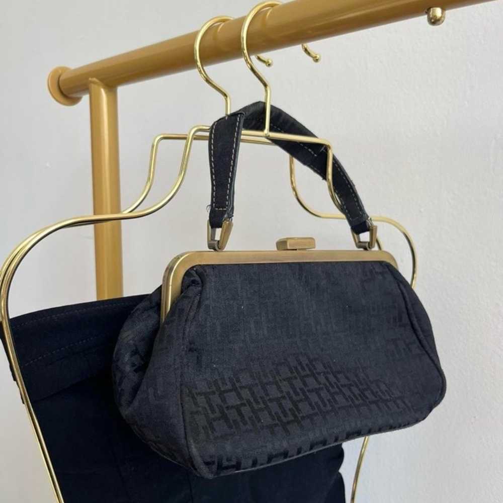 Navy Vintage Tommy Hilfiger Hand Bag - image 1