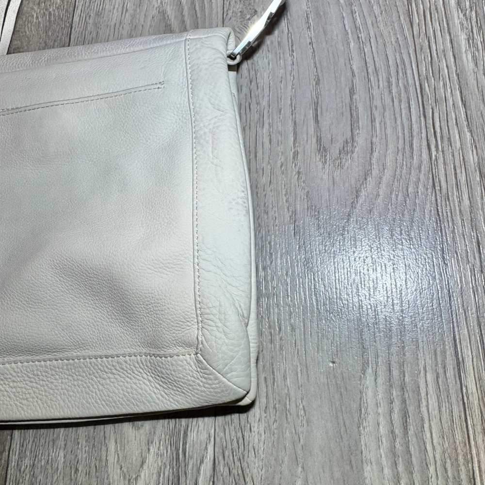 RAG & BONE Front Flap Crossbody Beige/Light Gray … - image 9