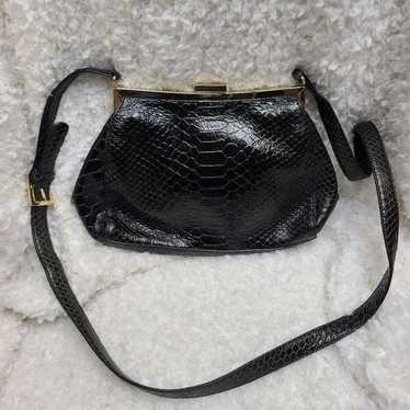 Hobo International Vintage Snakeskin Pattern Shou… - image 1