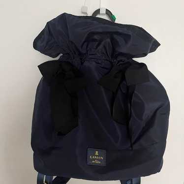 LANVIN en Bleu Navy Backpack