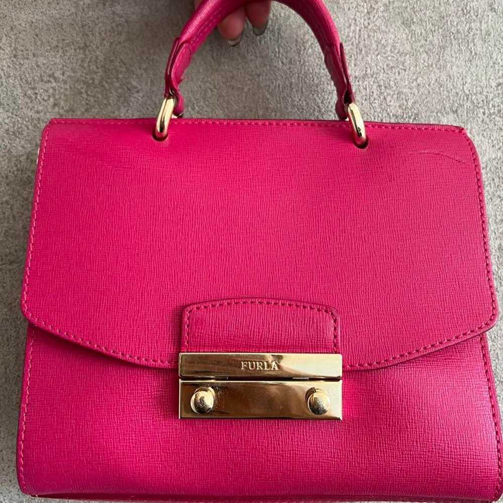 FURLA Pink Handbag Body - image 1