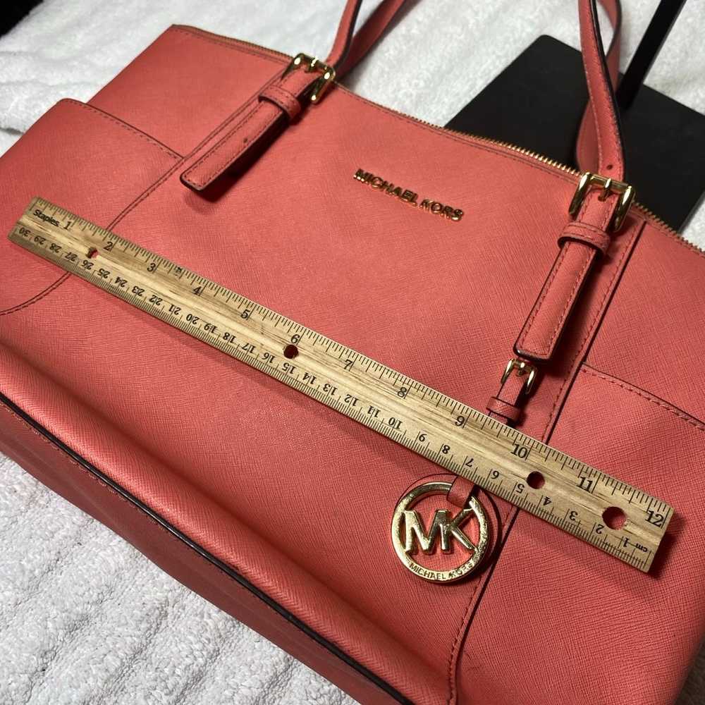 Michael Kors Salmon/Coral/pink Tote - image 3