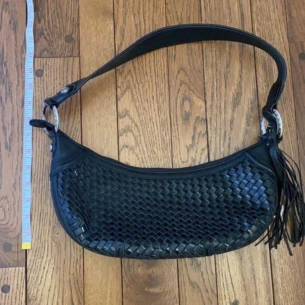 Rare brighton black Shoulder Hobo sling Bag - image 9