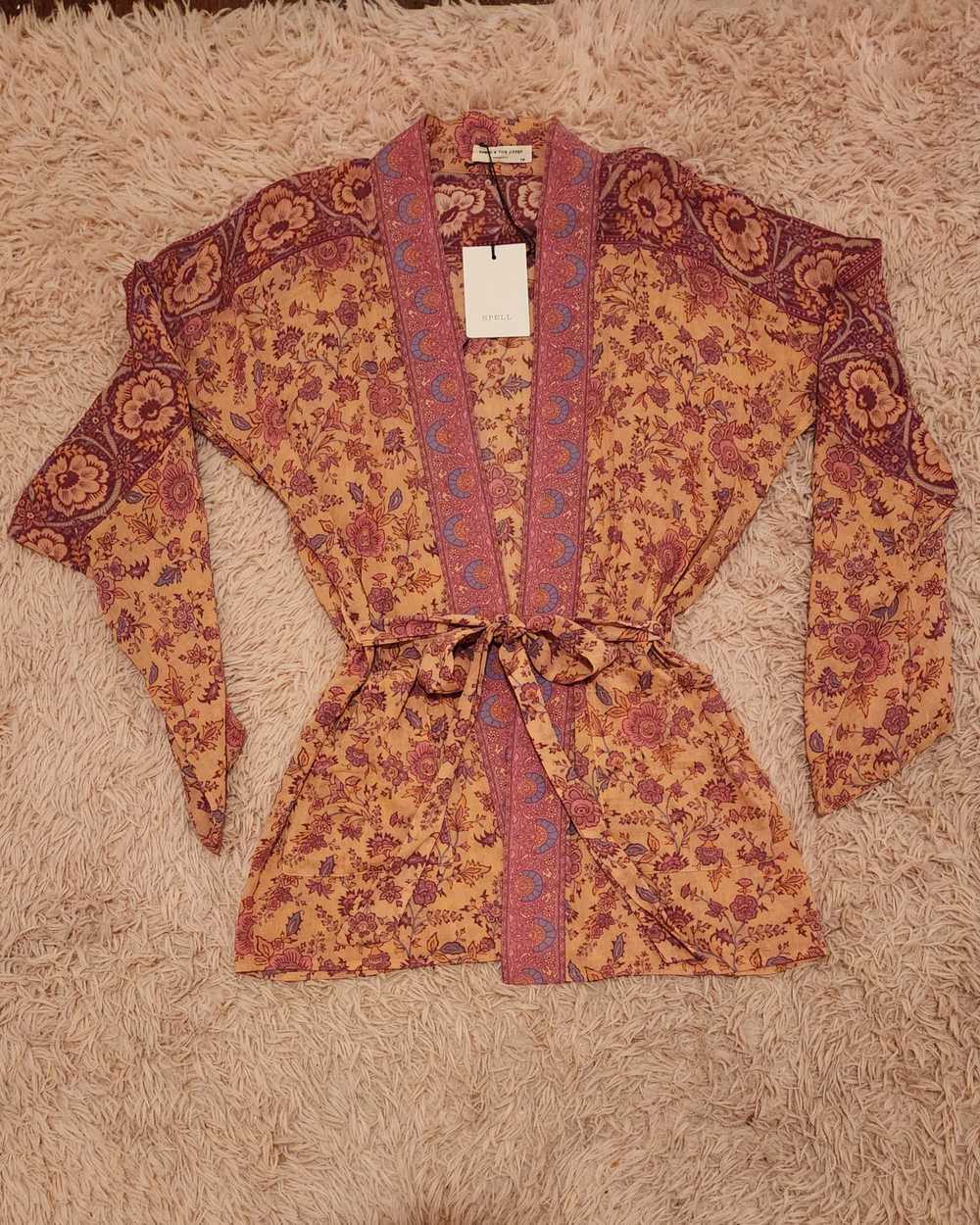 Spell USA Folk Song Short Robe - image 5