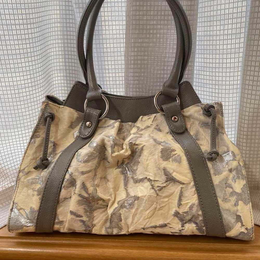 Price reduced! Cowhide hair-on/snake women's bag. - image 2