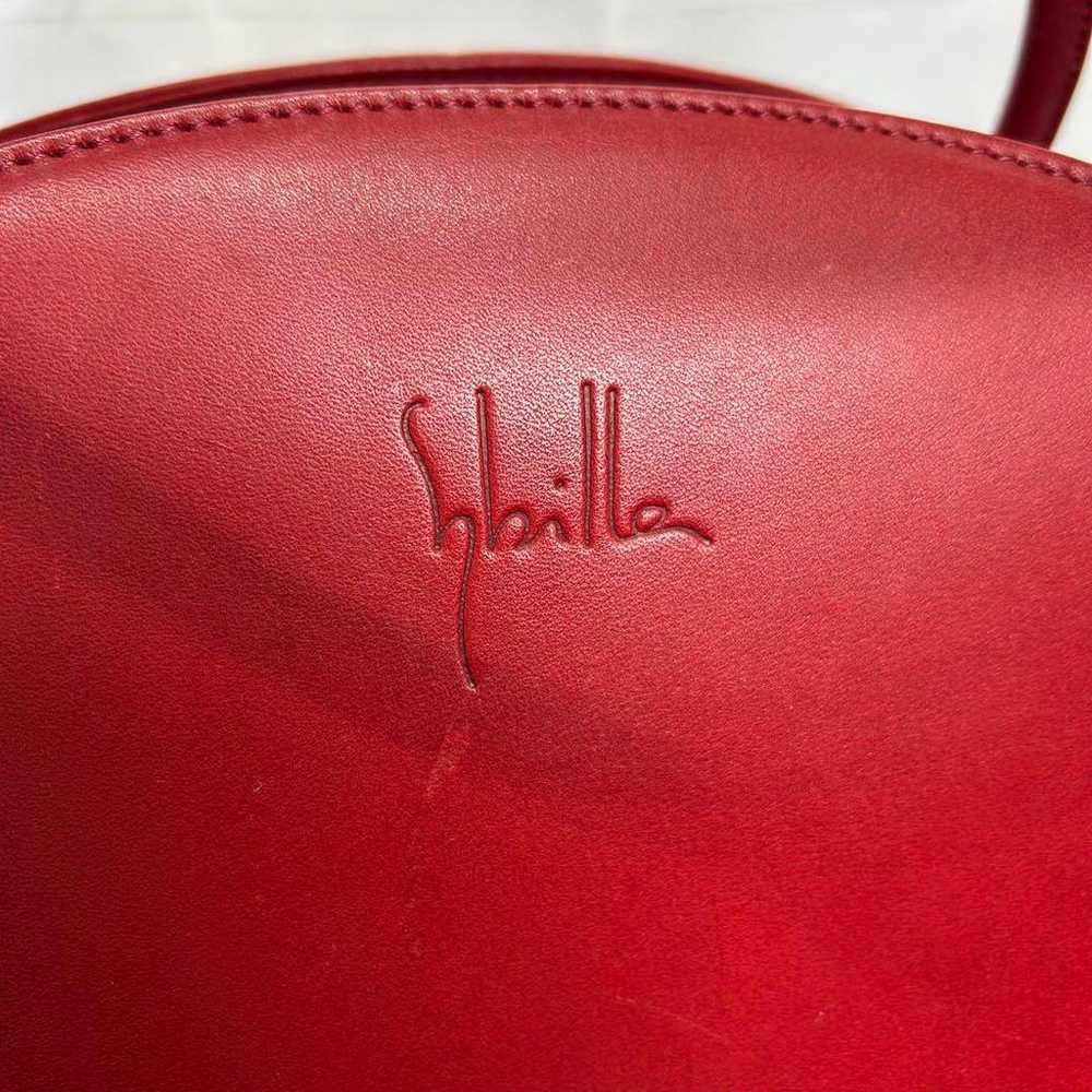 【Beautiful Condition】Sybilla Handbag Red - image 12