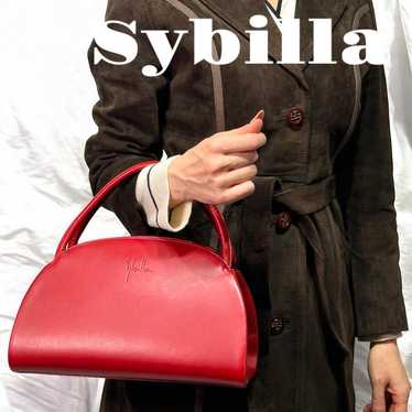 【Beautiful Condition】Sybilla Handbag Red - image 1