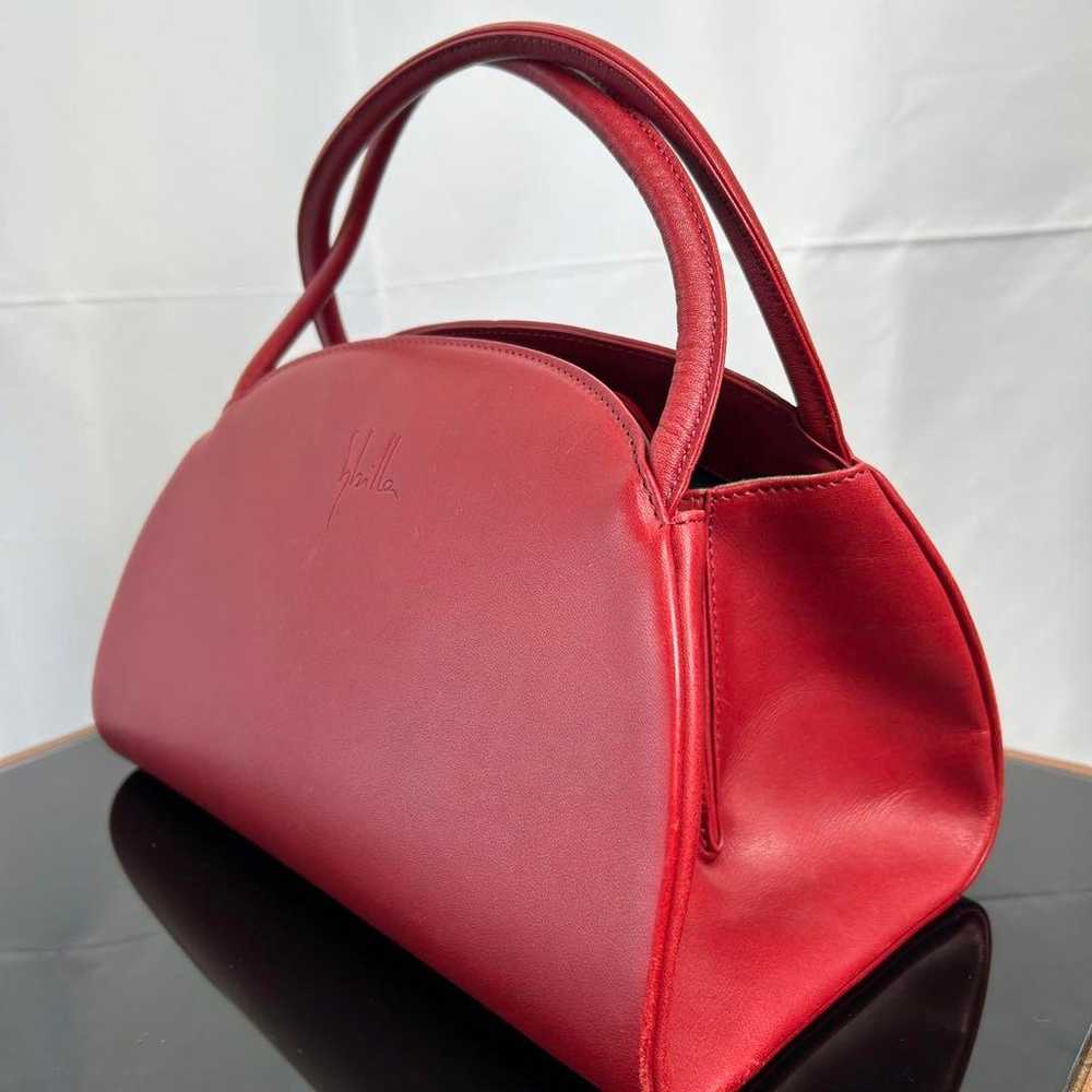 【Beautiful Condition】Sybilla Handbag Red - image 4