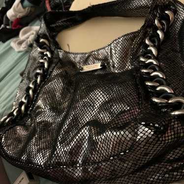 Michael kors snakeskin bag