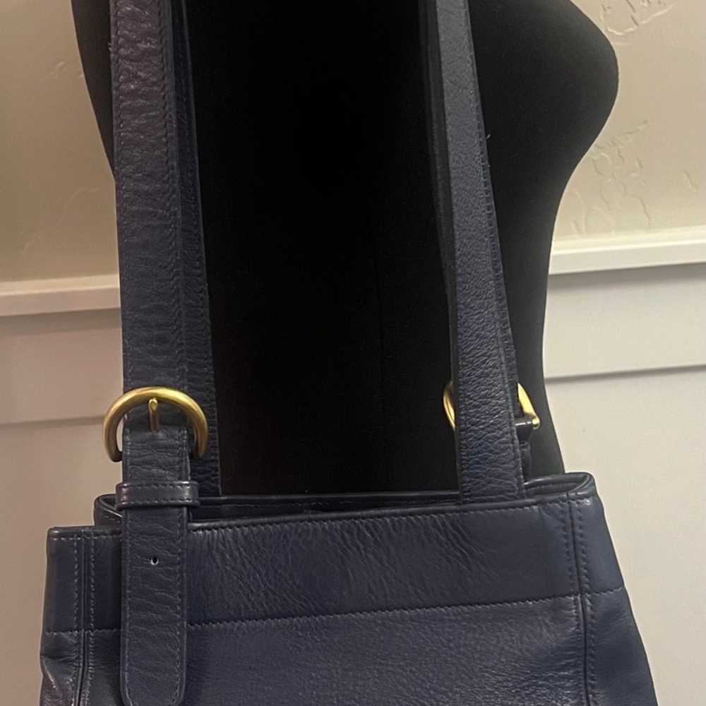 Coach Vintage Soho Waverly Navy Shoulder Bag - image 1