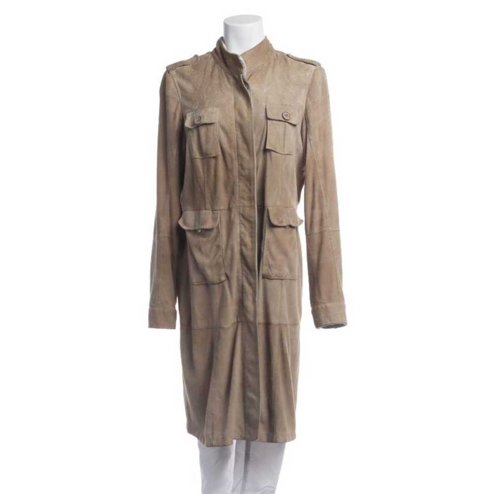 Brunello Cucinelli Leather coat - image 1