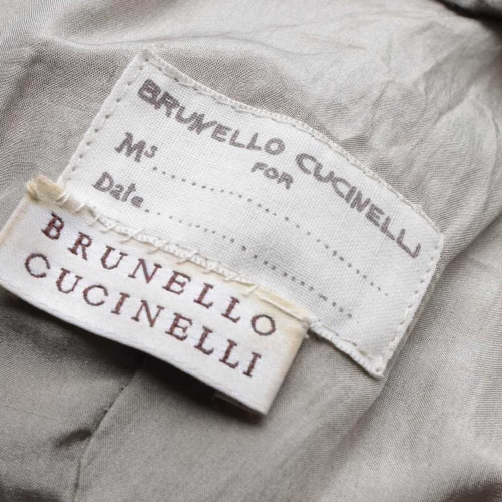 Brunello Cucinelli Leather coat - image 4