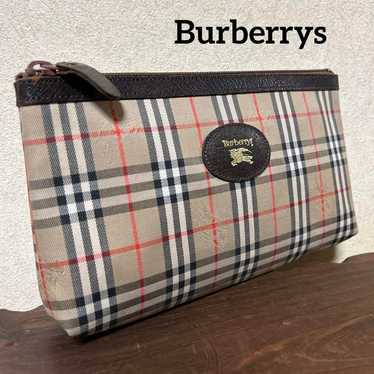 Burberrys Pouch Shadow Horse Nova Check