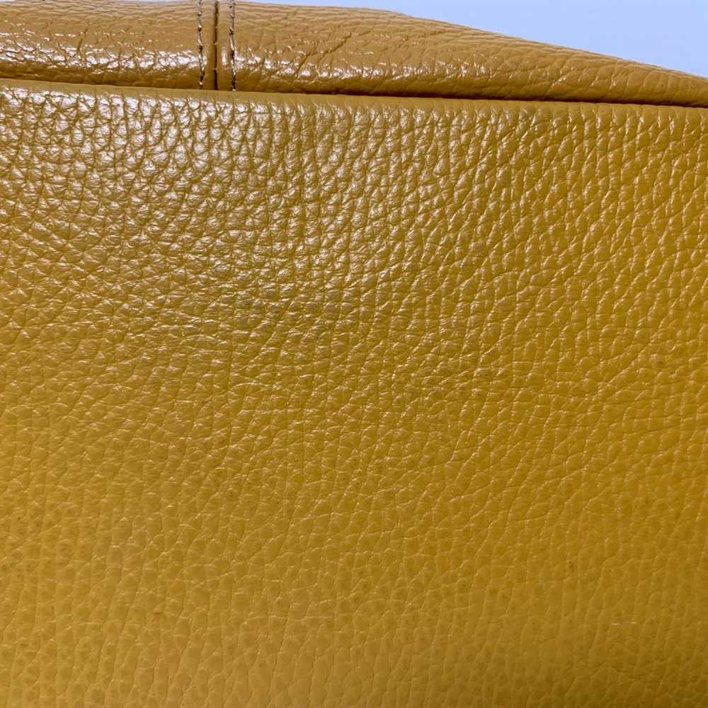 Mustard Syrena Leather Convertible Shoulder Bag/B… - image 7