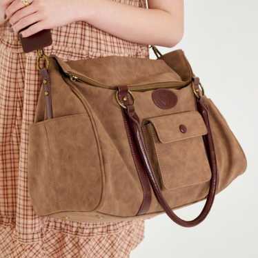 TINA: JOJUN Shoulder Bag Travel Bag Brown Boston B