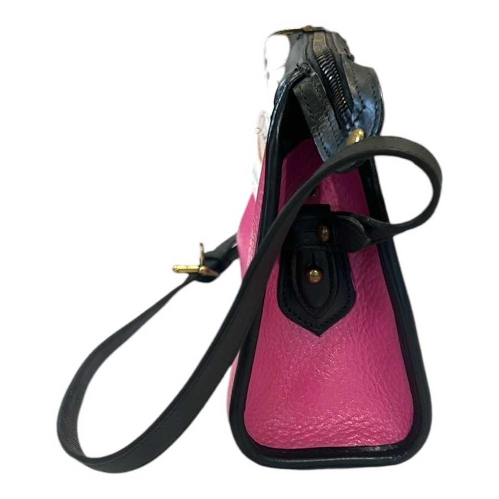 Dooney & Bourke Pink/Black Hand Painted (Rehab Us… - image 9