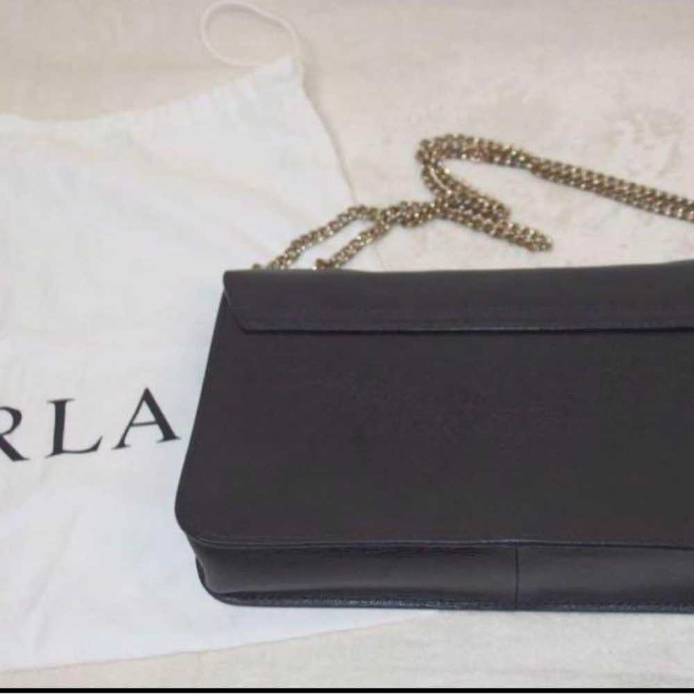 Excellent condition FURLA shoulder bag with chain… - image 3