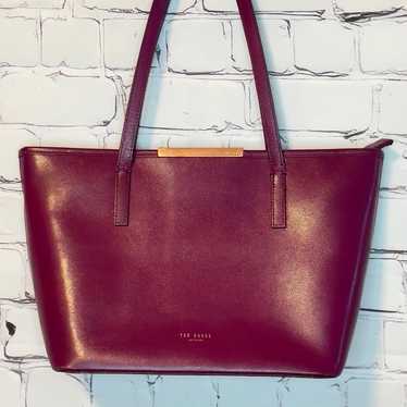 TED BAKER LONDON KACI LEATHER TOTE SHOULDER BAG HA