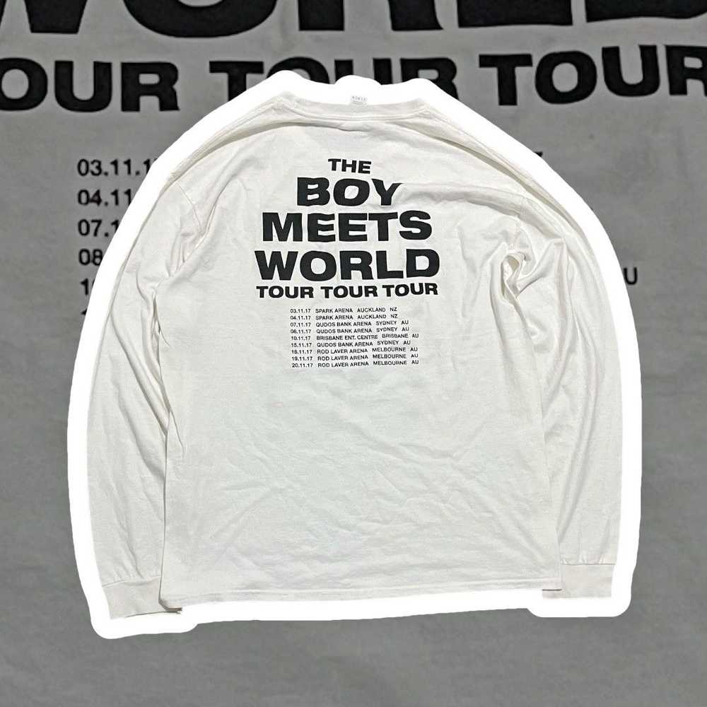 Drake × Rap Tees × Tour Tee Drake The Boy Meet Wo… - image 2