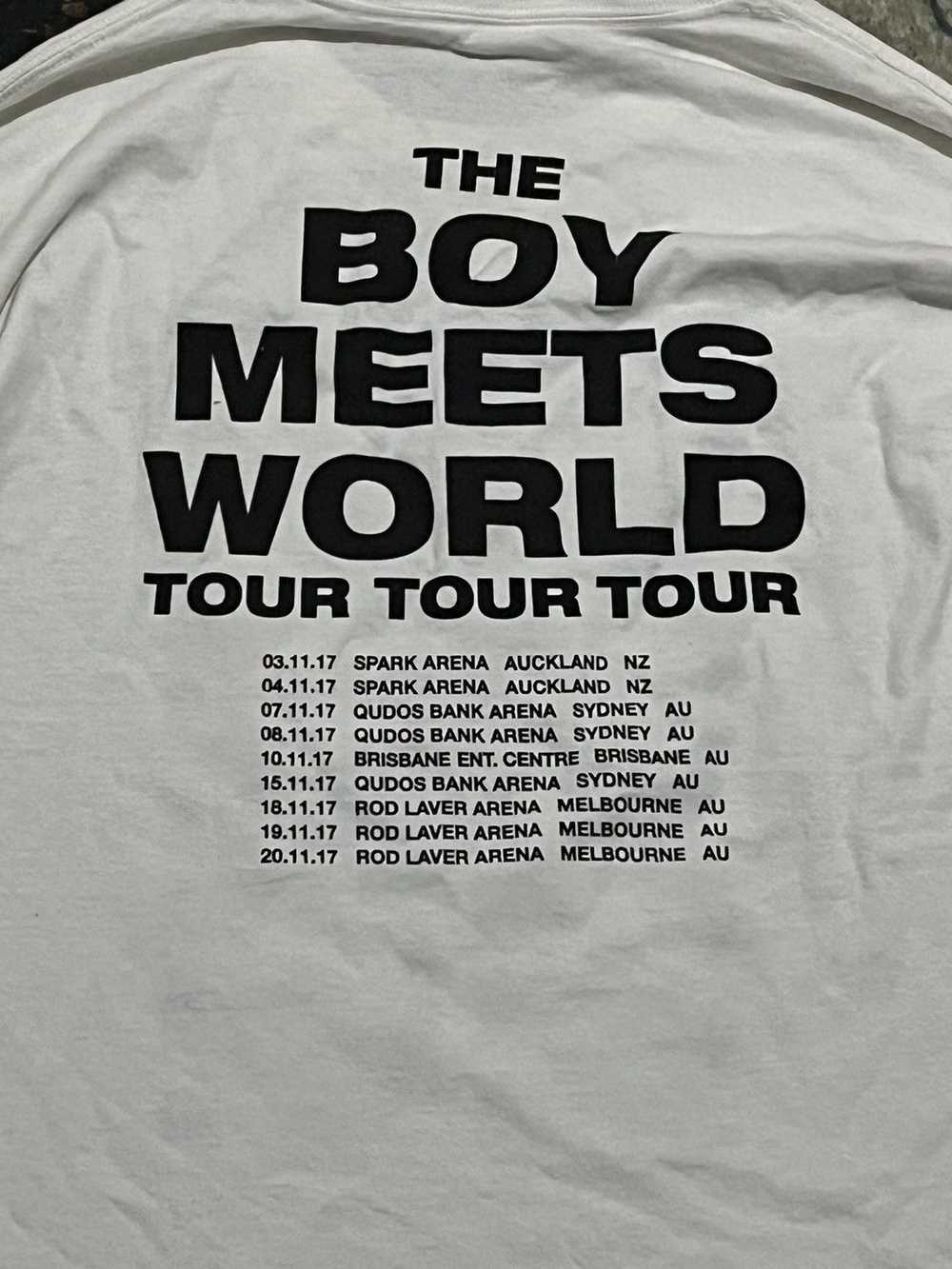 Drake × Rap Tees × Tour Tee Drake The Boy Meet Wo… - image 4