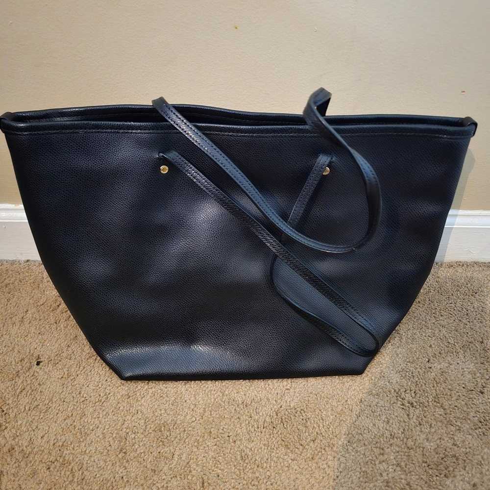 COACH BLACK STREET ZIP TOTE IN CROSSGRAIN LEATHER - image 3