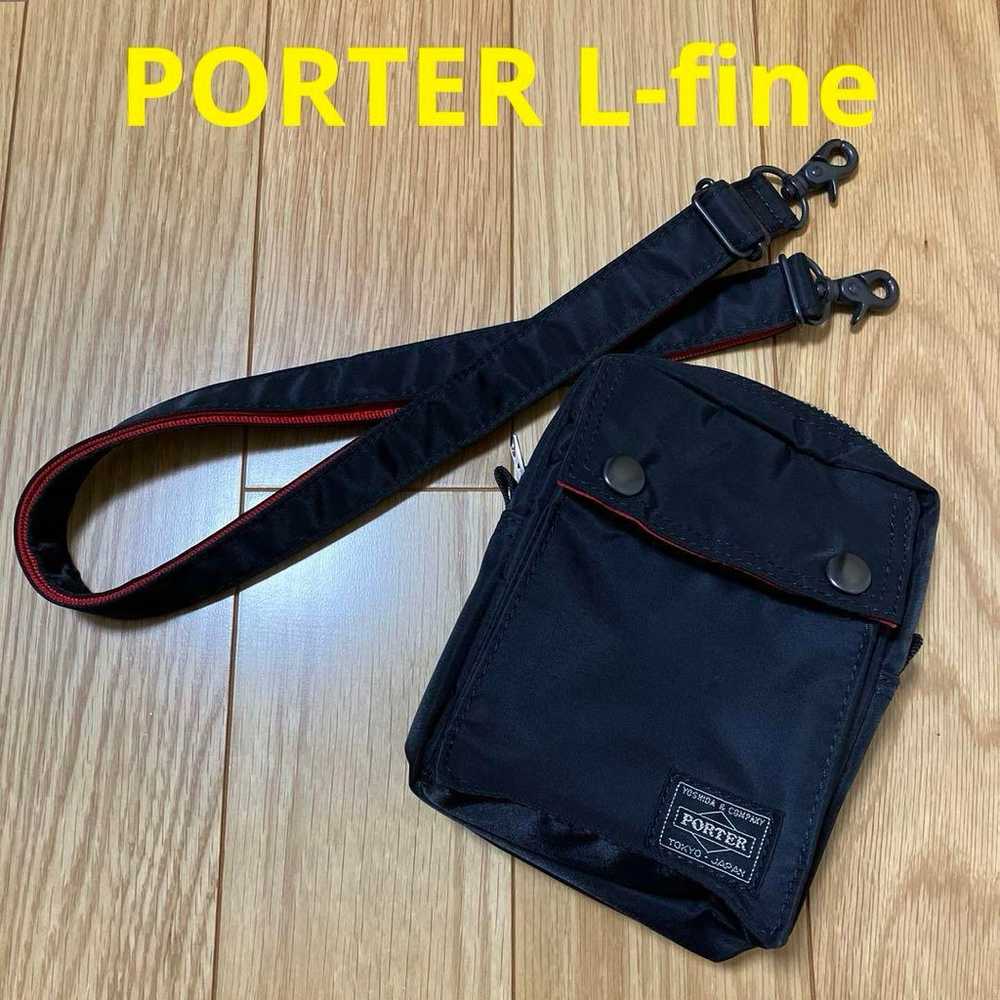 PORTER L-fine ILS Collaboration Mini Shoulder Bag - image 1