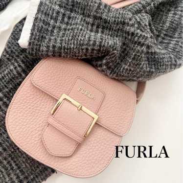 FURLA Shoulder Bag with Buckle Design