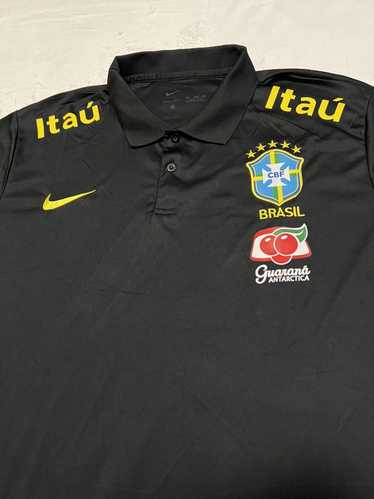 Nike Brazil 2021/22 Nike Black Travel Training Soc