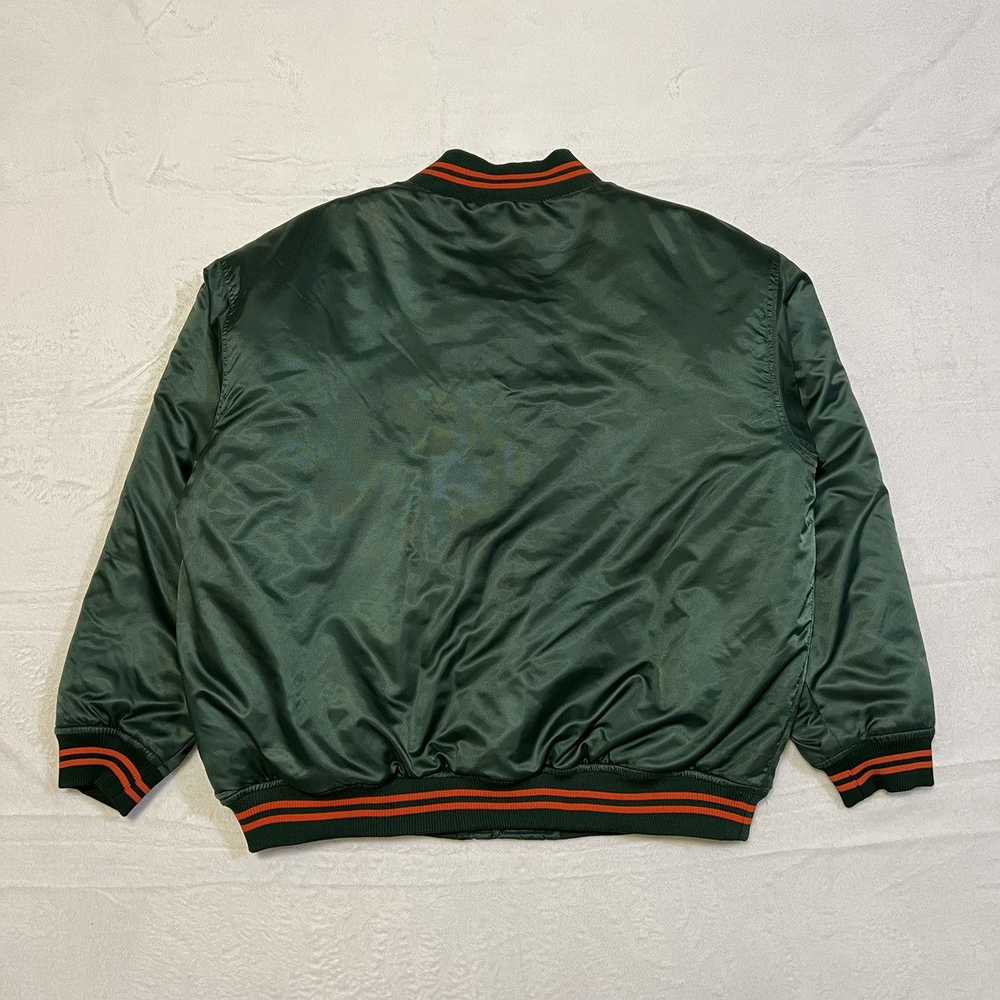 Starter Vintage 80’s Miami Hurricanes Satin Start… - image 3