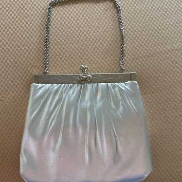 Vintage 60’s Lame Silver HL bag - image 1