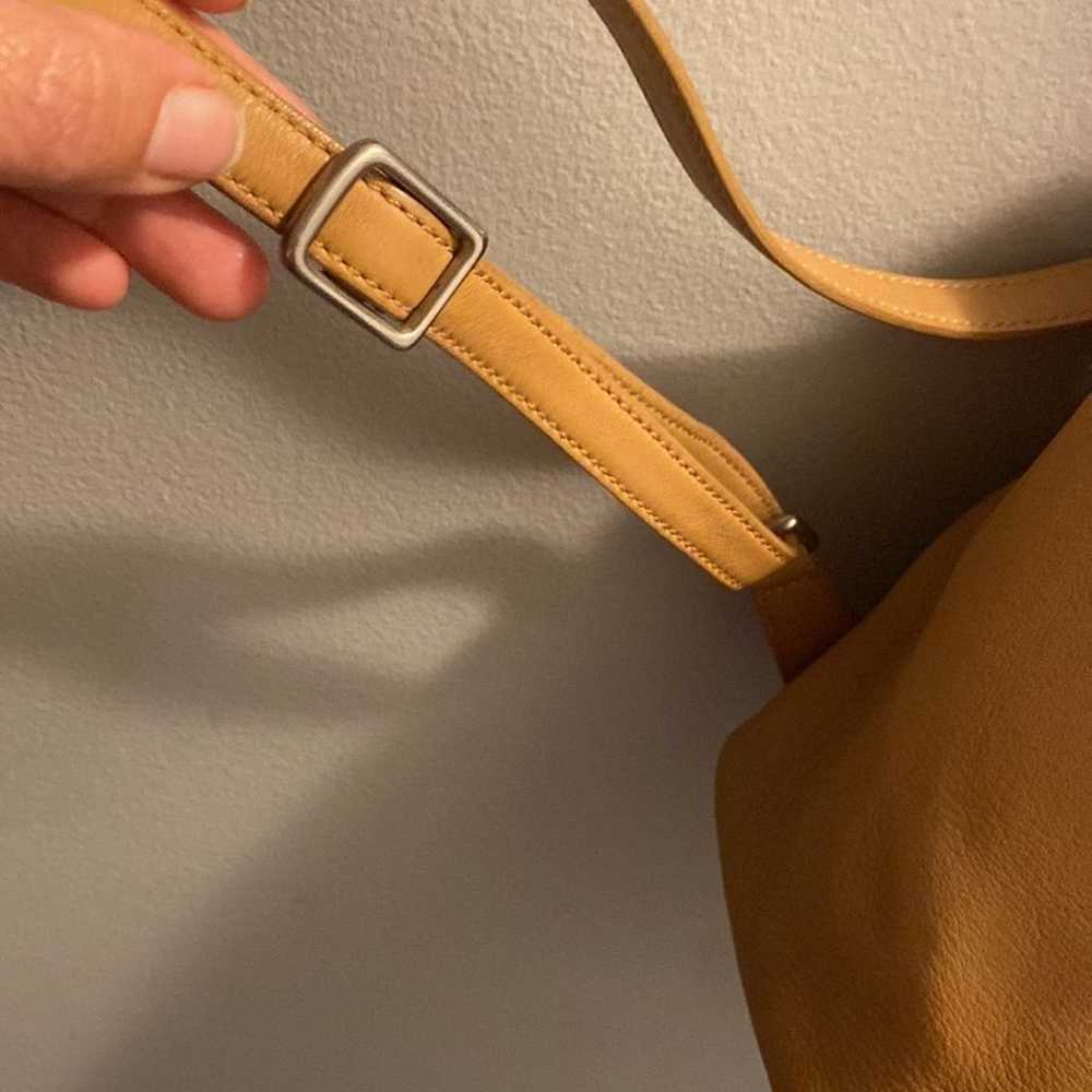 Vintage Coach Legacy West Hampton Tan Leather  Ba… - image 4