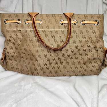 Vintage Dooney & Bourke Alto Tassel Tote - image 1