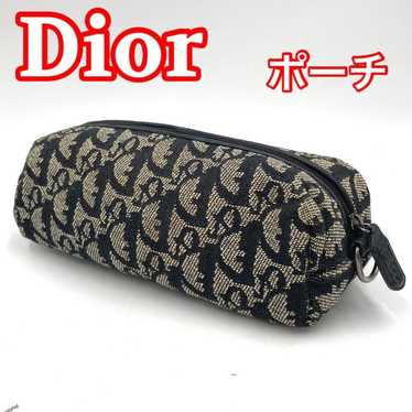 Christian Dior Pouch Trotter Gray 1021 - image 1