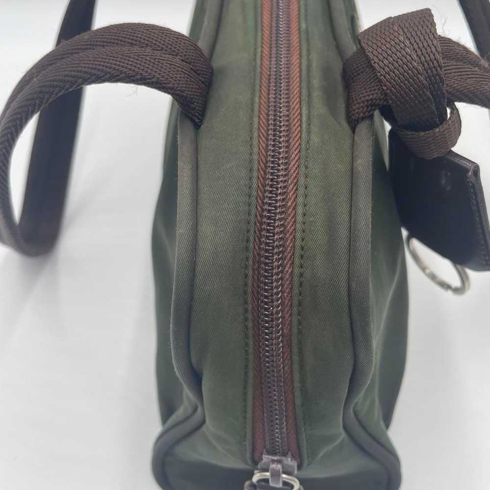 PRADA Tessuto Nylon Shoulder Bag Khaki - image 12